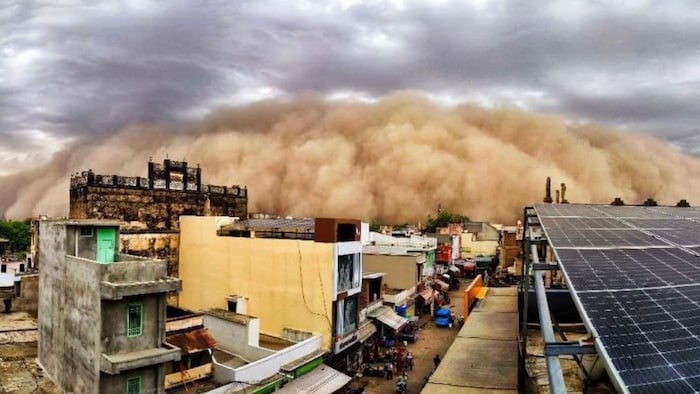 Rajasthan Sand Storm