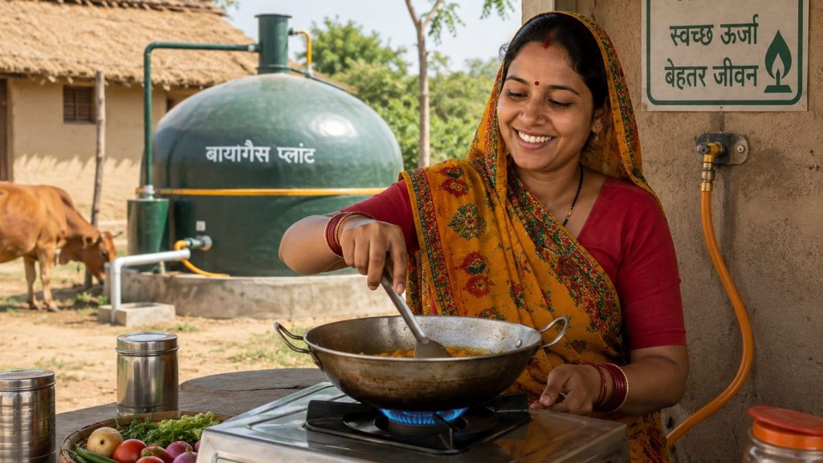 बायोगैस प्लांट