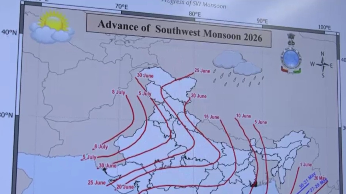 monsoon arrival in India