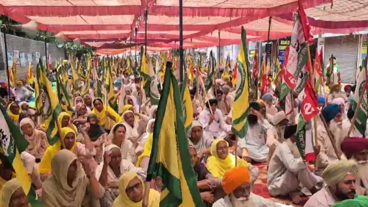Punjab farmers protest