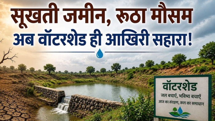 वॉटरशेड मैनेजमेंट ( AI IMAGE)
