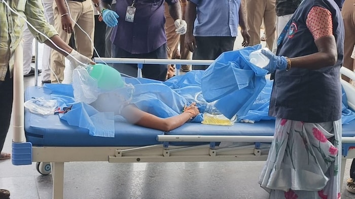 झींगा प्रोसेसिंग फैक्टरी में अमोनिया गैस लीक
