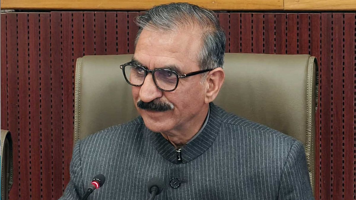 CM Sukhwinder Singh Sukhu