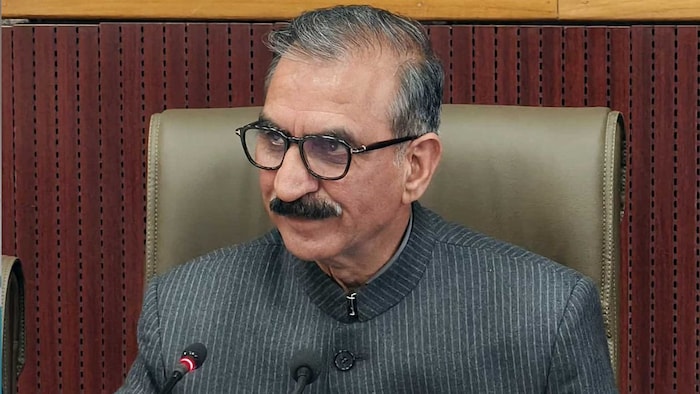 CM Sukhwinder Singh Sukhu