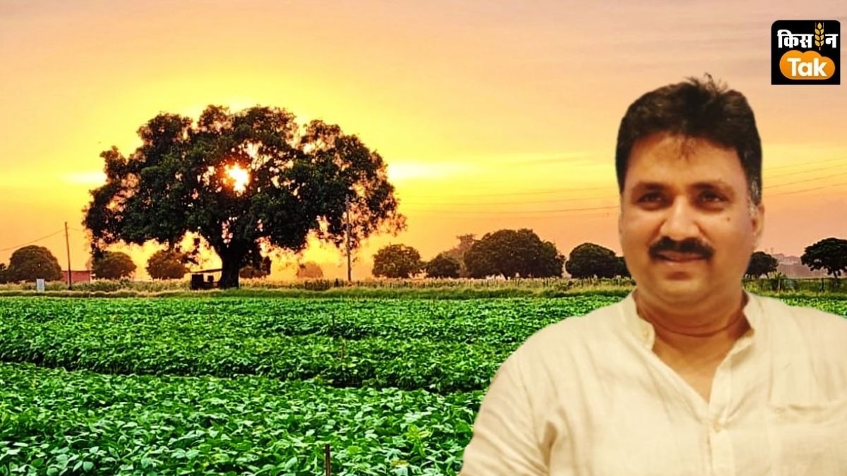 एमएसपी कमेटी के सदस्य ब‍िनोद आनंद 