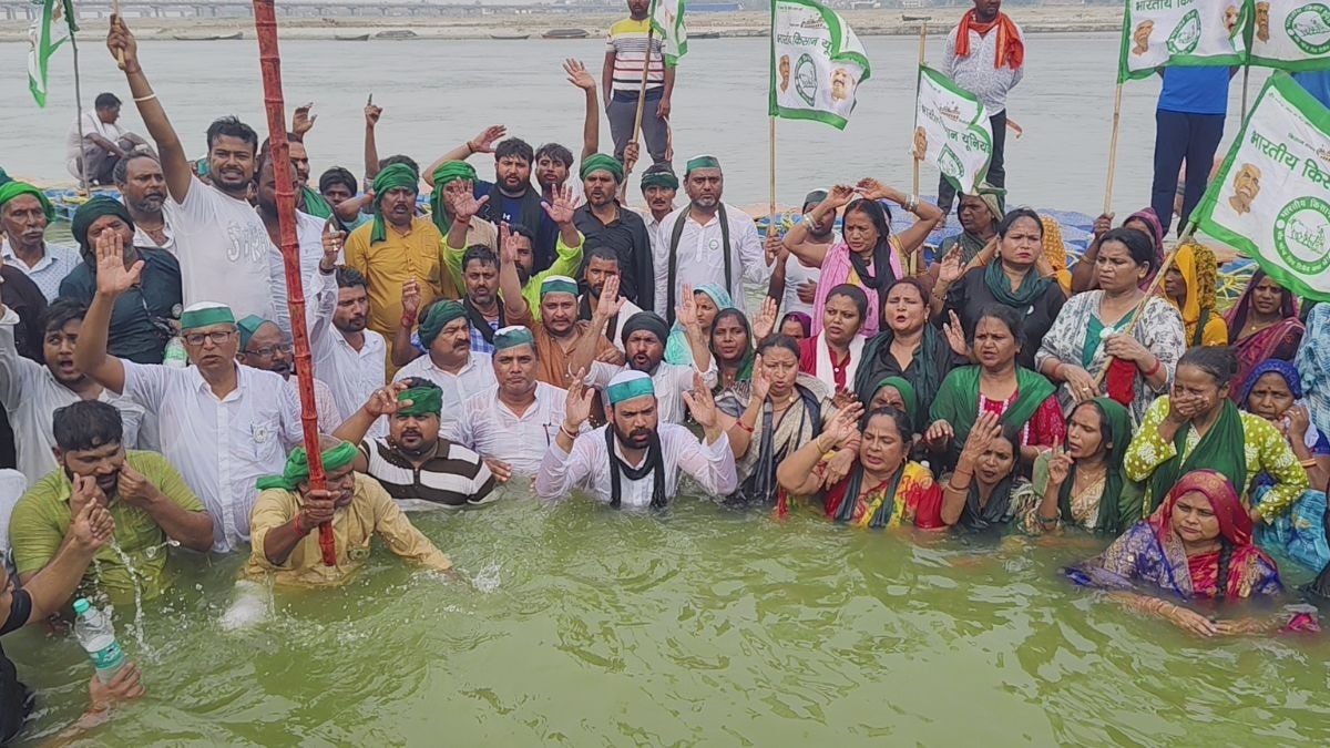 किसानों का जल सत्याग्रह
