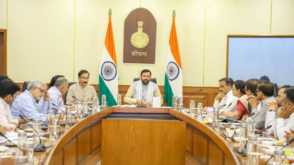 CM Nayab Saini Agri Roadmap Meeting