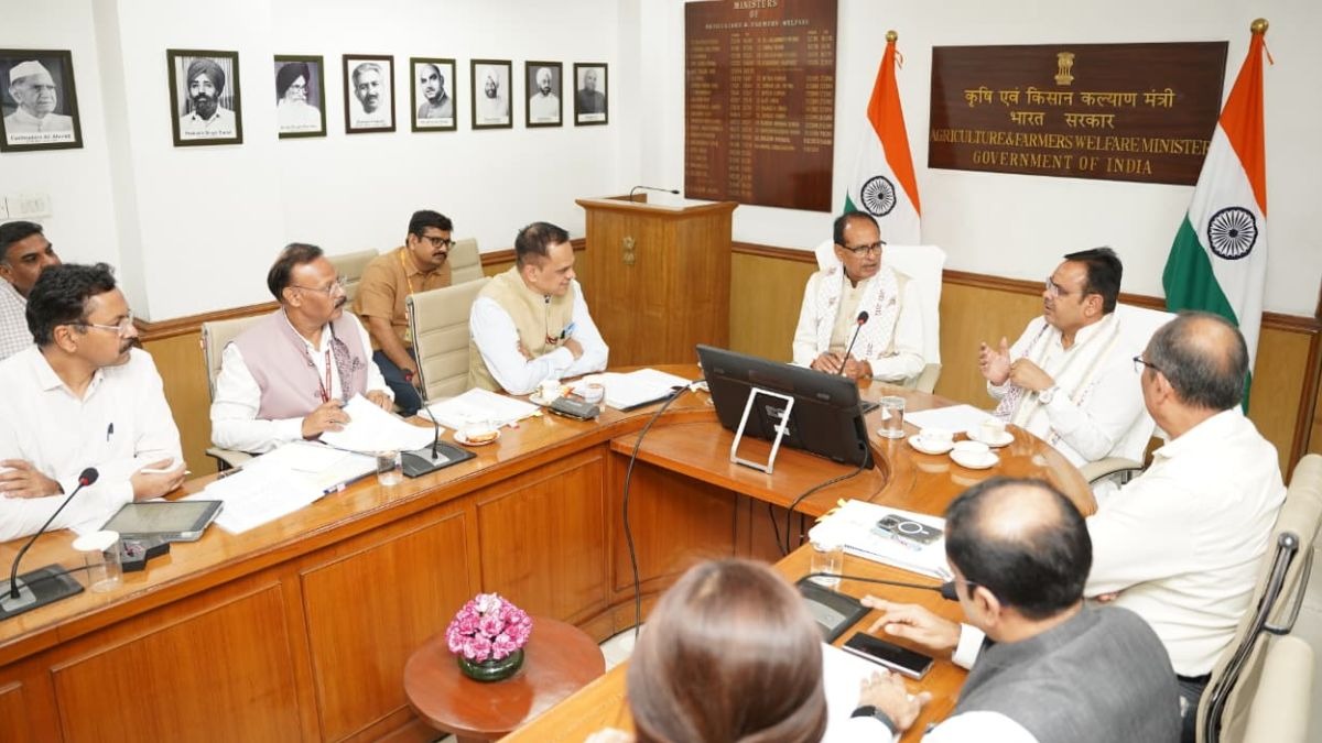 Shivraj Meets CM Bhajanlal