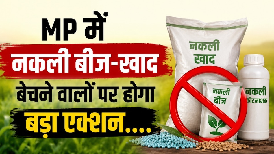 अब एमपी में नहीं चलेगा नकली बीज-खाद का खेल! कृषि विभाग ने शुरू की सख्त कार्रवाई अब एमपी में नहीं चलेगा नकली बीज-खाद का खेल! कृषि विभाग ने शुरू की सख्त कार्रवाई