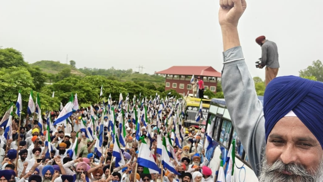 India-US FTA Farmers Protest