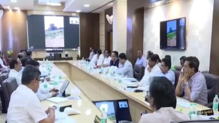 CM Soren Review Meeting Garhwa Agri Village