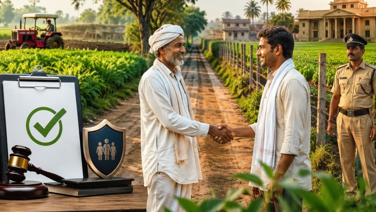 अब नहीं होगी खेतों के रास्ते की टेंशन (AI- तस्वीर)