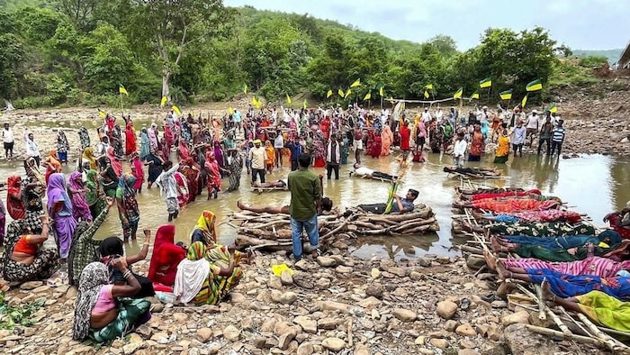 Ken-Betwa Project Protest
