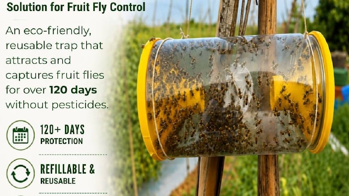 Shatpada Fruit Fly Trap