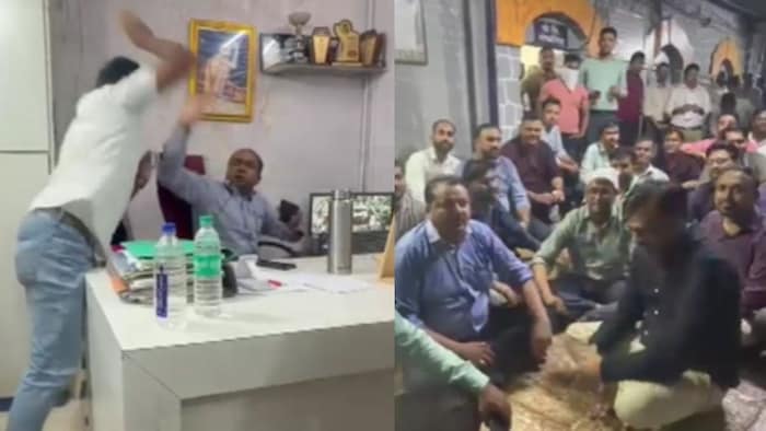 बैंक मैनेजर से मारपीट के बाद बवाल