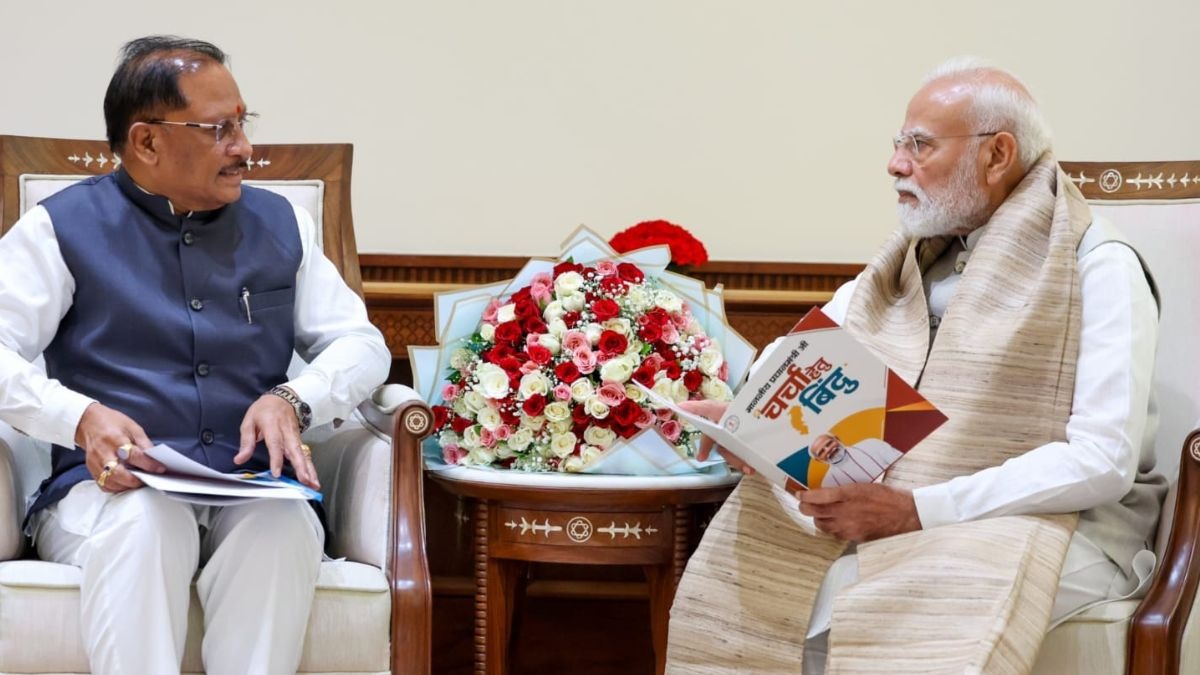 CG CM Meets PM Modi