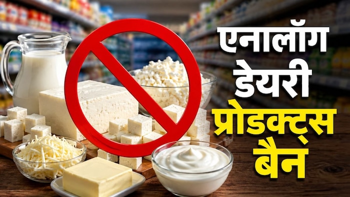 Analog Dairy Products Ban Chhattisgarh