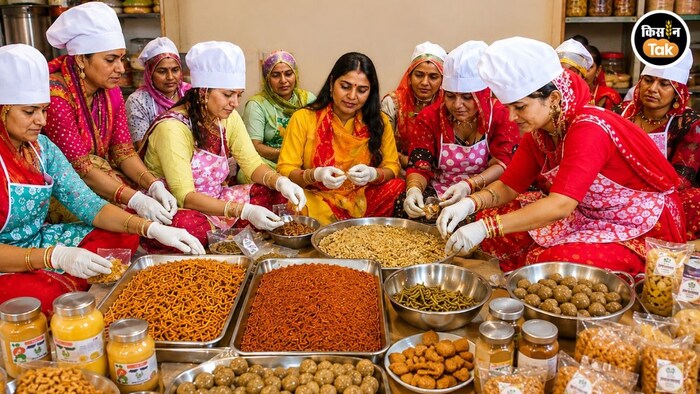 गांव की महिलाओं का कमाल