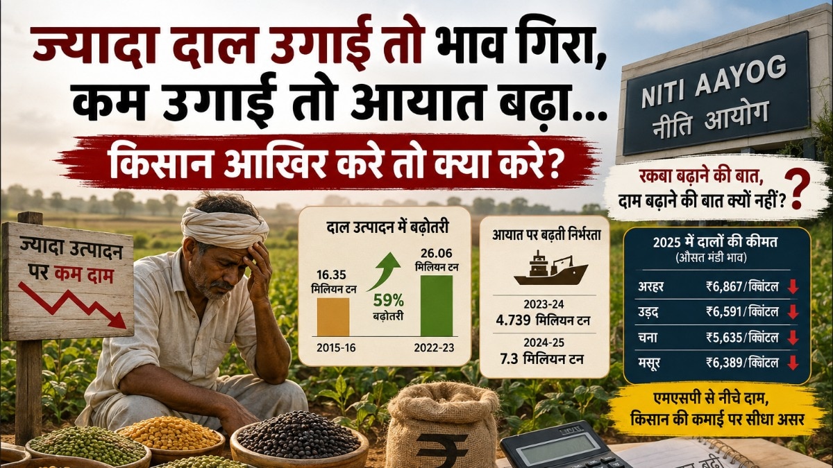 दालों में आत्मनिर्भरता का सपना