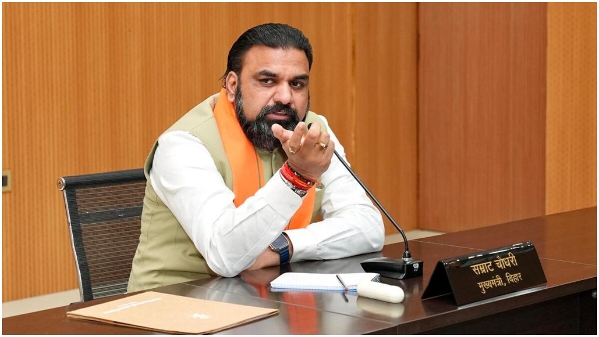 Bihar CM Samrat Chaudhary