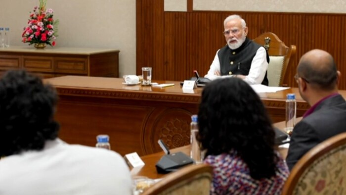 PM Modi on National Space Day