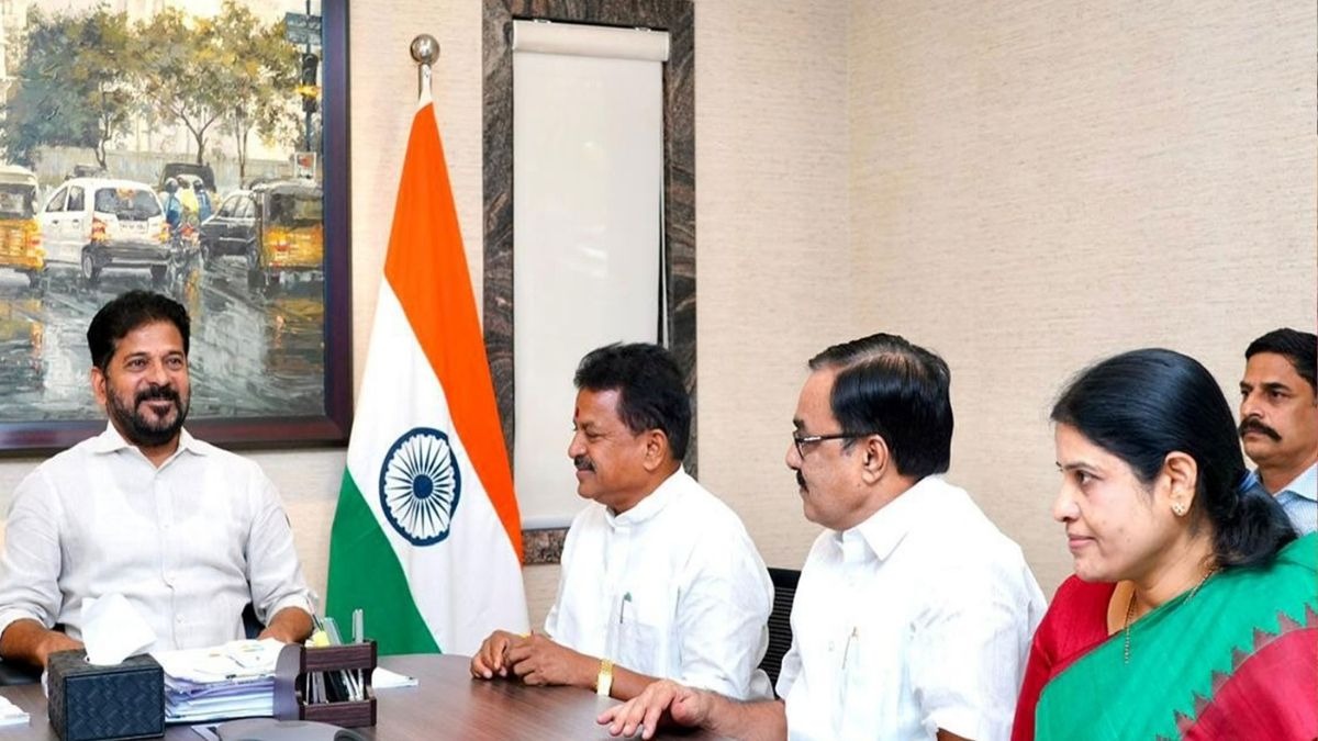 CM Revanth Meets Agri commission member