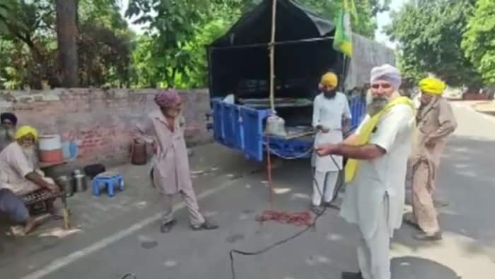 किसानों का बड़ा हल्लाबोल