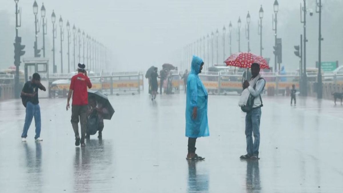 delhi rain