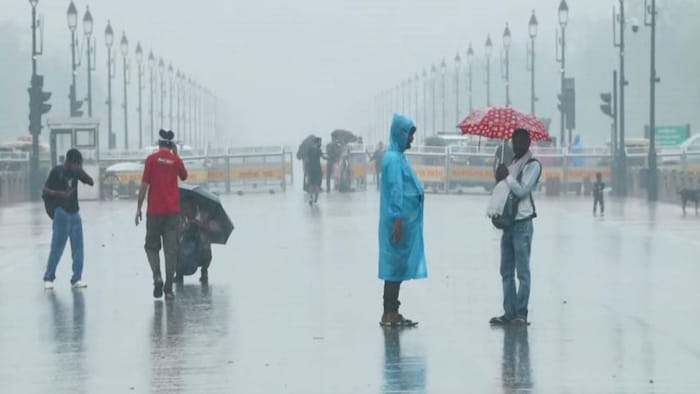 delhi rain