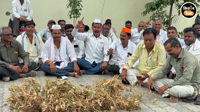akola kala pola farmers protest