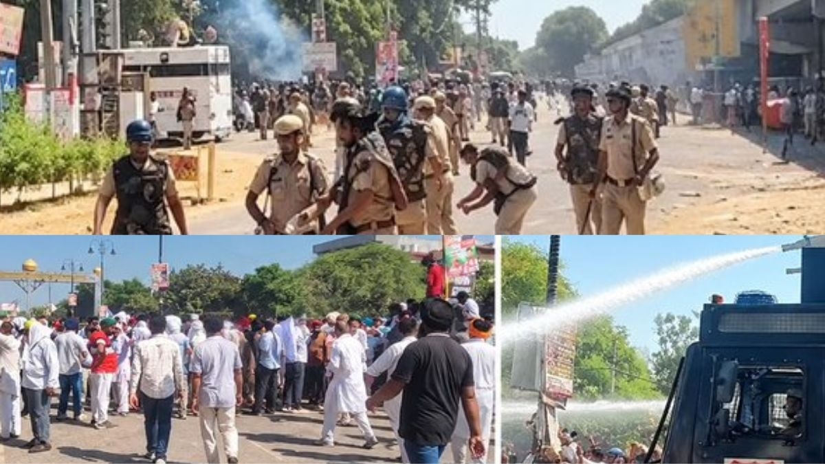 किसानों का प्रदर्शन