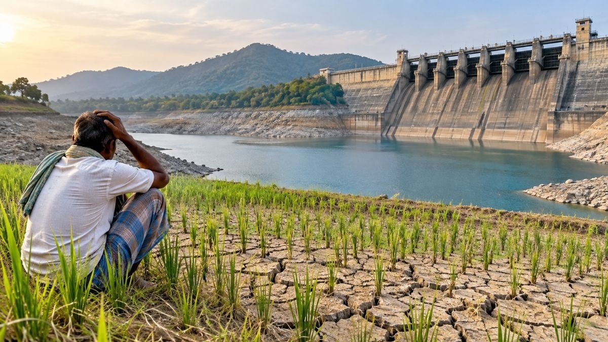 Mettur Dam Low Water Level