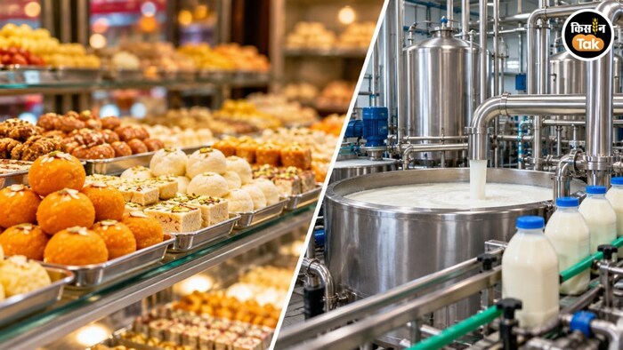 UP Milk Plant chemical ban and mithai exp date order