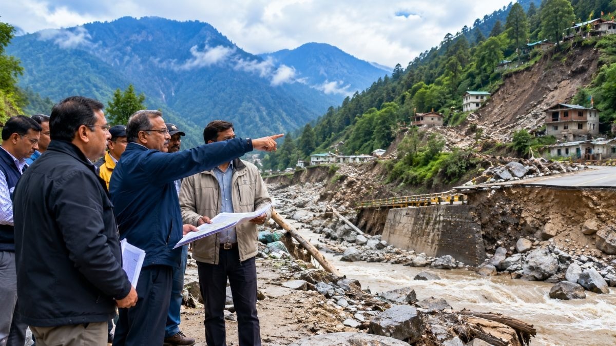 himachal disaster loss central team