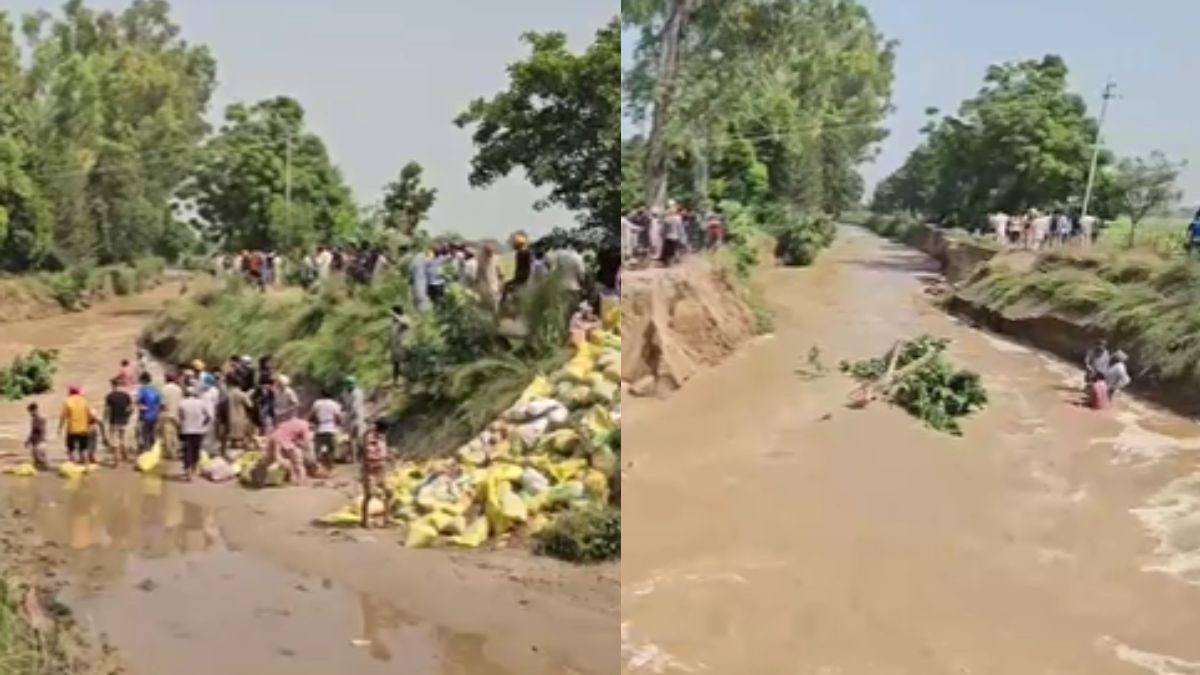 पंजाब में टूटा बांध