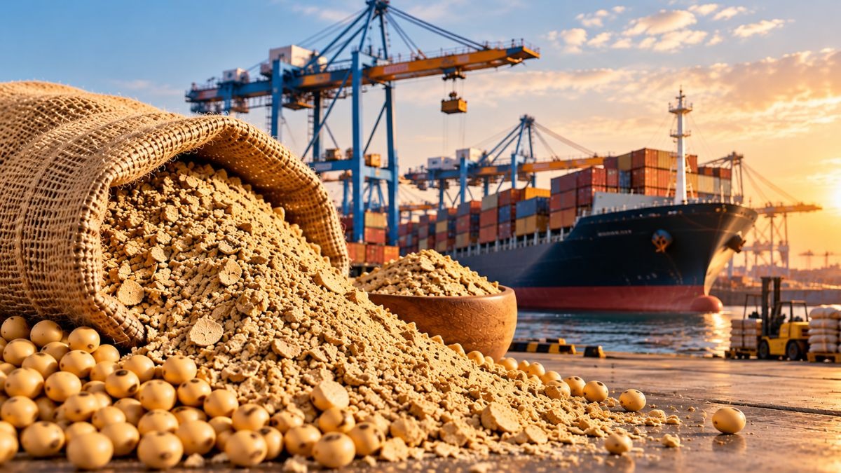 oilmeal export falls