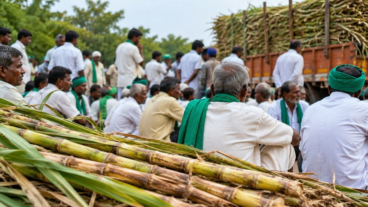 sugarcane farmers protest suspended