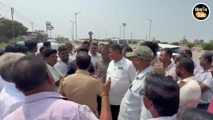 Sagli sugarcane protest