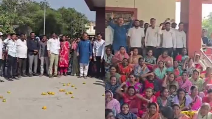 संतरा किसानों का विरोध