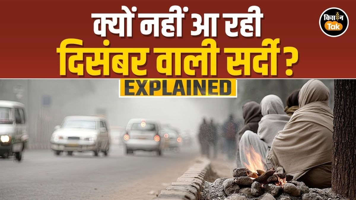 दिसंबर में भी नहीं आ रही कड़ाके की ठंड, जानिए असली वजह