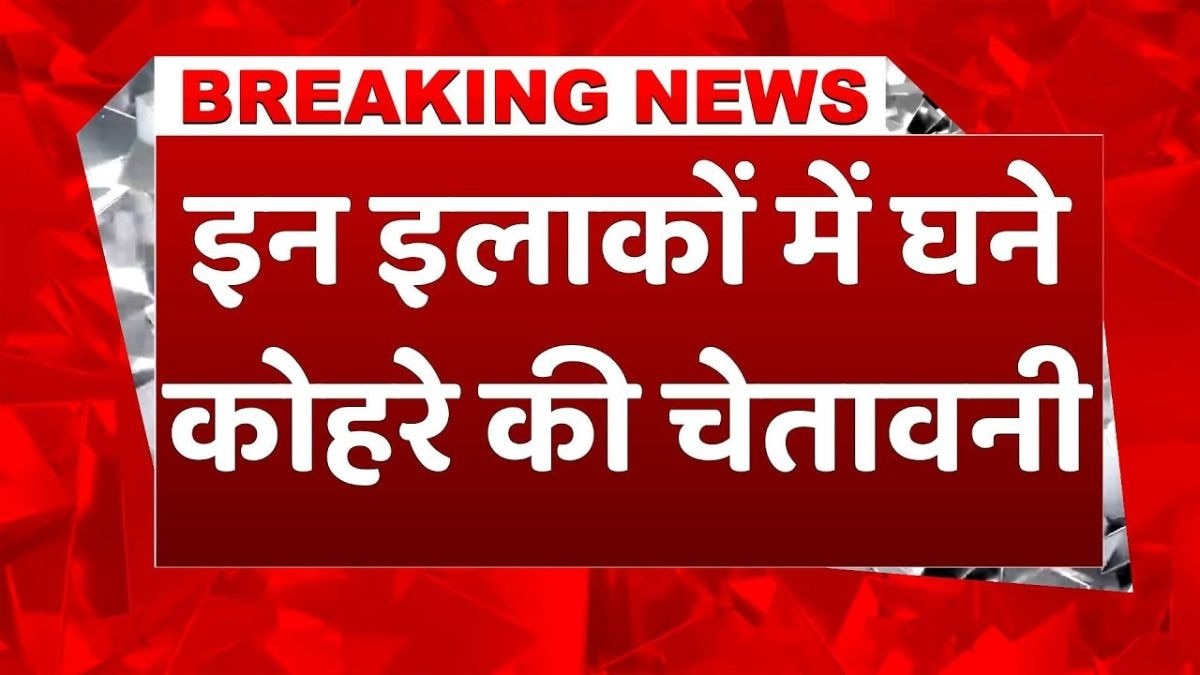 इन इलाकों में शीतलहर और घने कोहरे का प्रकोप, IMD ने दिया अलर्ट