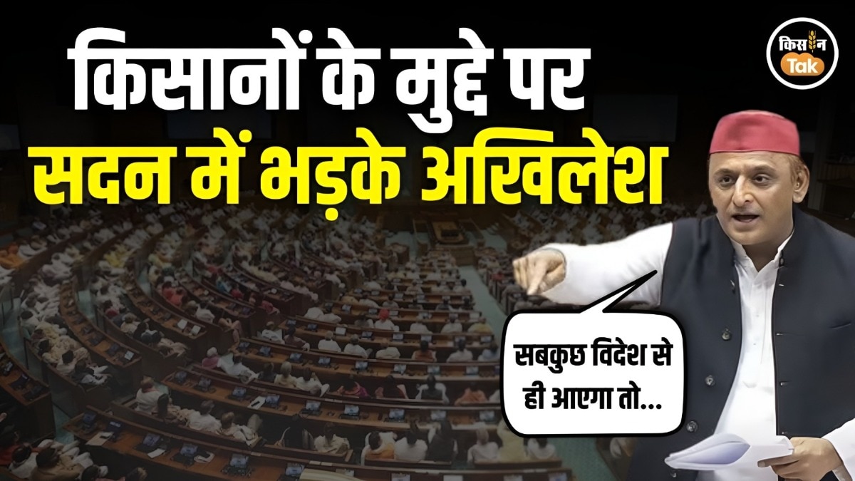 लोकसभा में बरसे अखिलेश यादव, Trade Deal और MSP गारंटी पर सरकार को घेरा