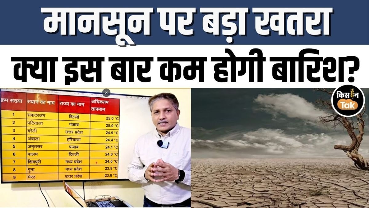 मॉनसून पर मंडराया El Nino का खतरा, क्या इस साल सूखे की मार झेलेंगे किसान?