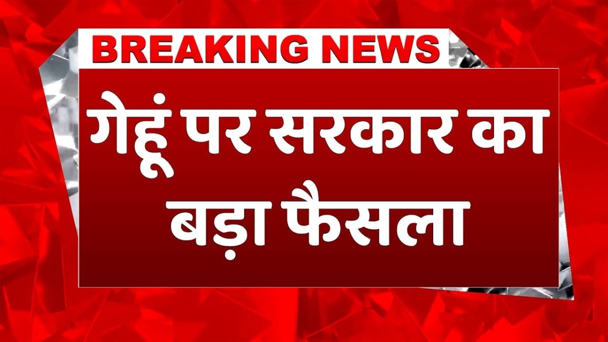 सरकार ने गेहूं निर्यात पर लिया बड़ा फैसला, किसानों की कमाई बढ़ाने पर जोर