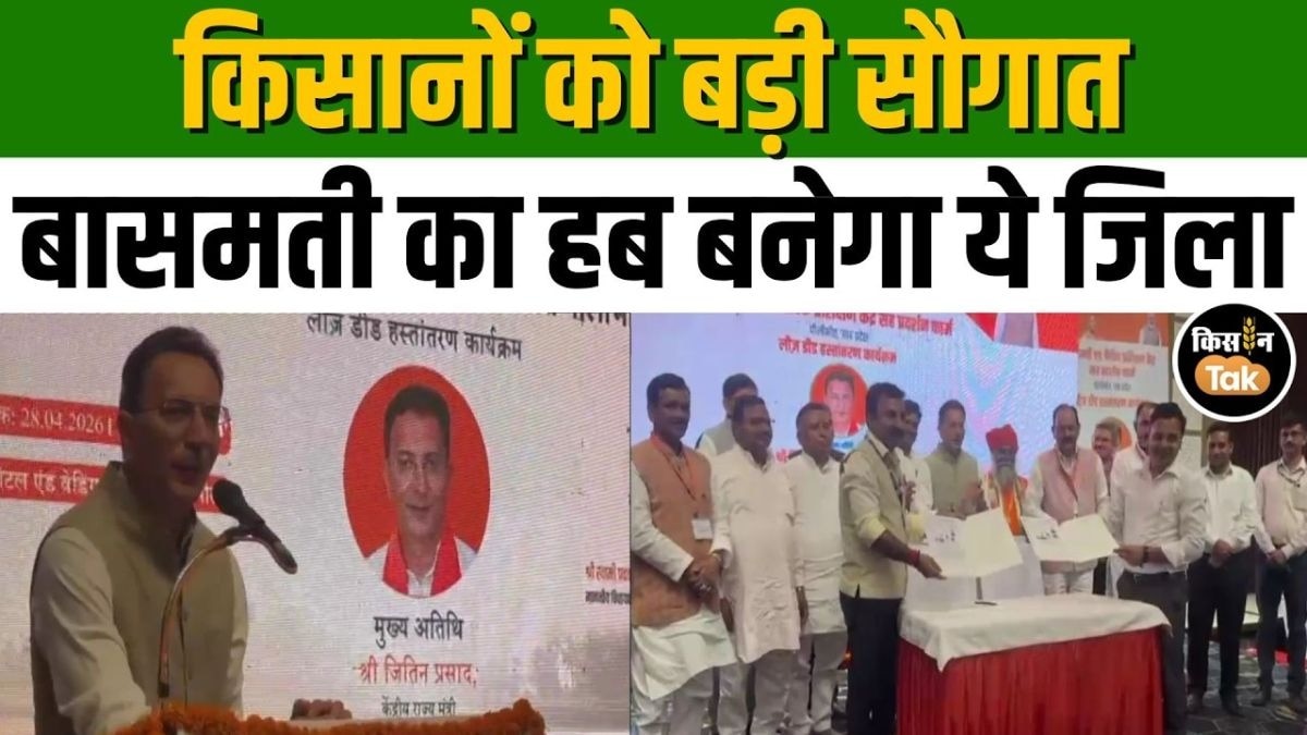 बासमती से चमकेगी पीलीभीत के किसानों की किस्मत, शुरू हुआ ये बड़ा प्रोजेक्ट
