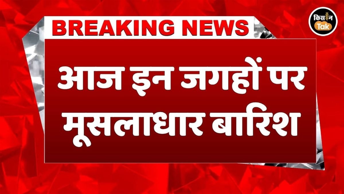 जोरदार बारिश का अलर्ट