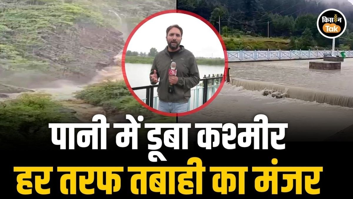 Jammu-Kashmir में कुदरत का कहर! भारी बारिश से हर तरफ तबाही का मंजर