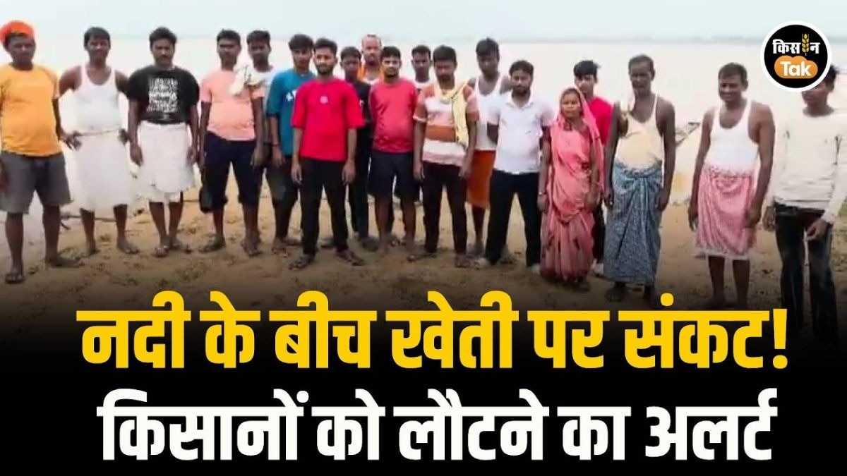 सोन नदी का बढ़ा जलस्तर