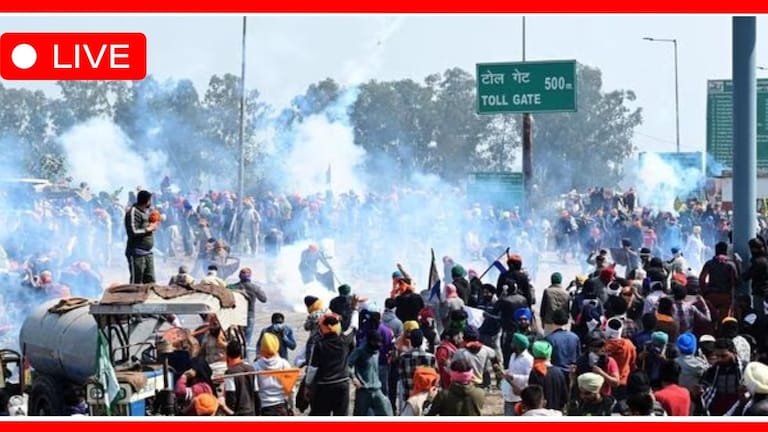 Farmers Protest Live Updates : पोलिसांच्या अश्रूधुरामुळे युवा शेतकरी गतप्राण, शेतकऱ्याचा मृ्त्यूच आंदोलनाची दिशा ठरवणार farmers protest live news