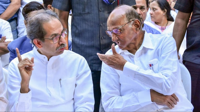 Maharashtra Lok Sabha Election Live : 'काँग्रेसमध्ये विलिनीकरण' : उद्धव ठाकरे, शरद पवार सांगतील तेच करतील -फडणवीस Mumbai Tak